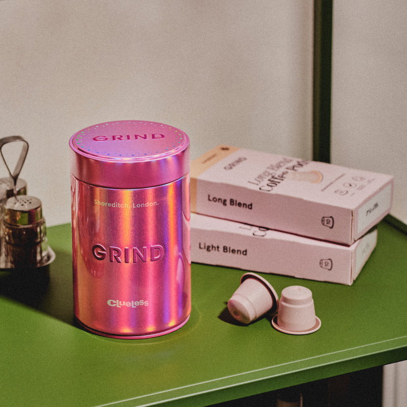 Grind x Clueless Tin of Compostable Coffee Pods image
