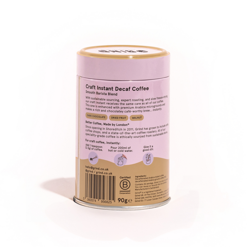 Craft Instant Decaf Coffee Tin - Barista Blend Pack of 4 image