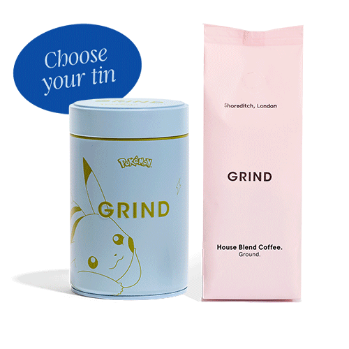 Grind x Pokémon Tin of Coffee