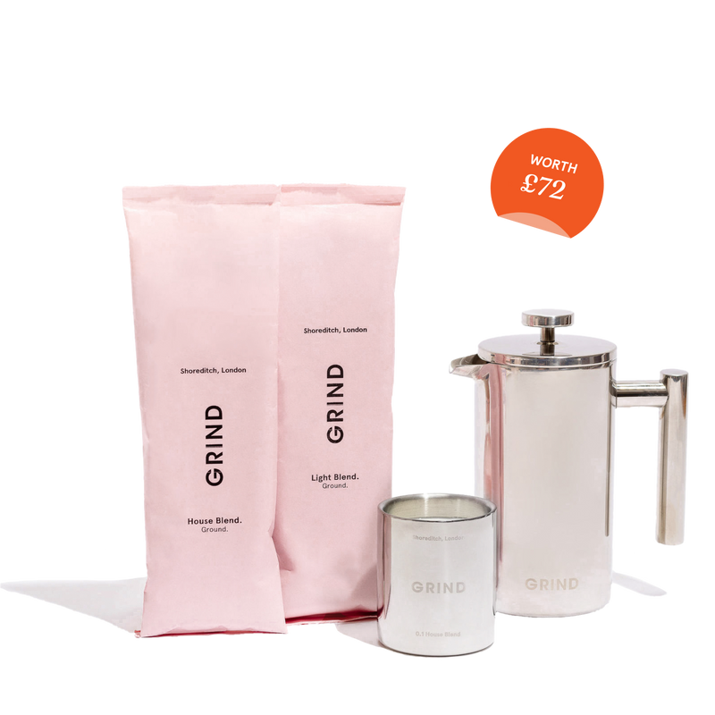 Cafetière & Coffee Candle Bundle image