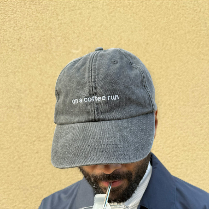 On a Coffee Run Baseball Cap image