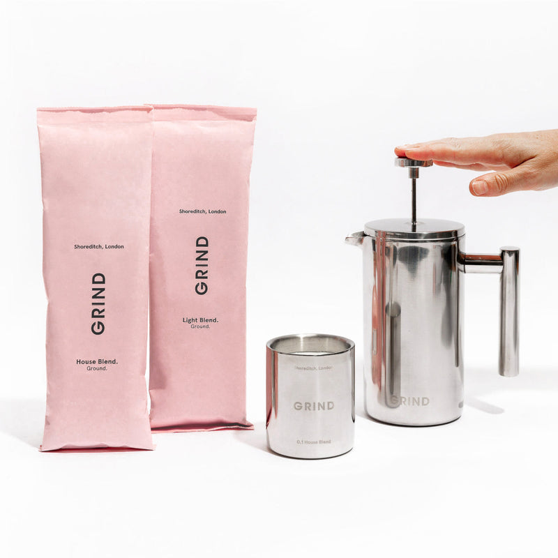 Cafetière & Coffee Candle Bundle image