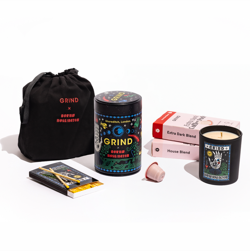 Grind x Sophy Hollington Tin & Candle Bundle image