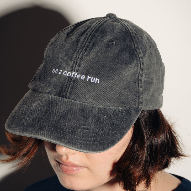 On a Coffee Run Baseball Cap image