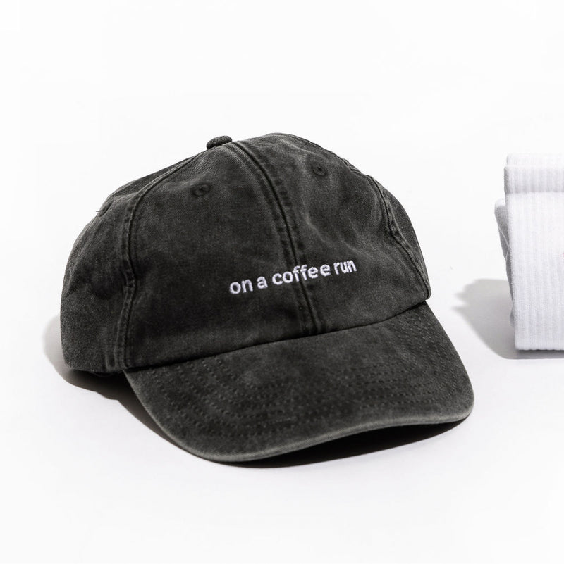 On a Coffee Run Baseball Cap image