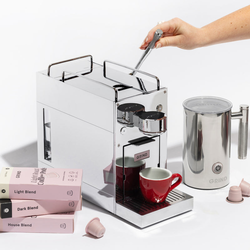 Grind Two, Our Nespresso® Compatible Pod Machine image