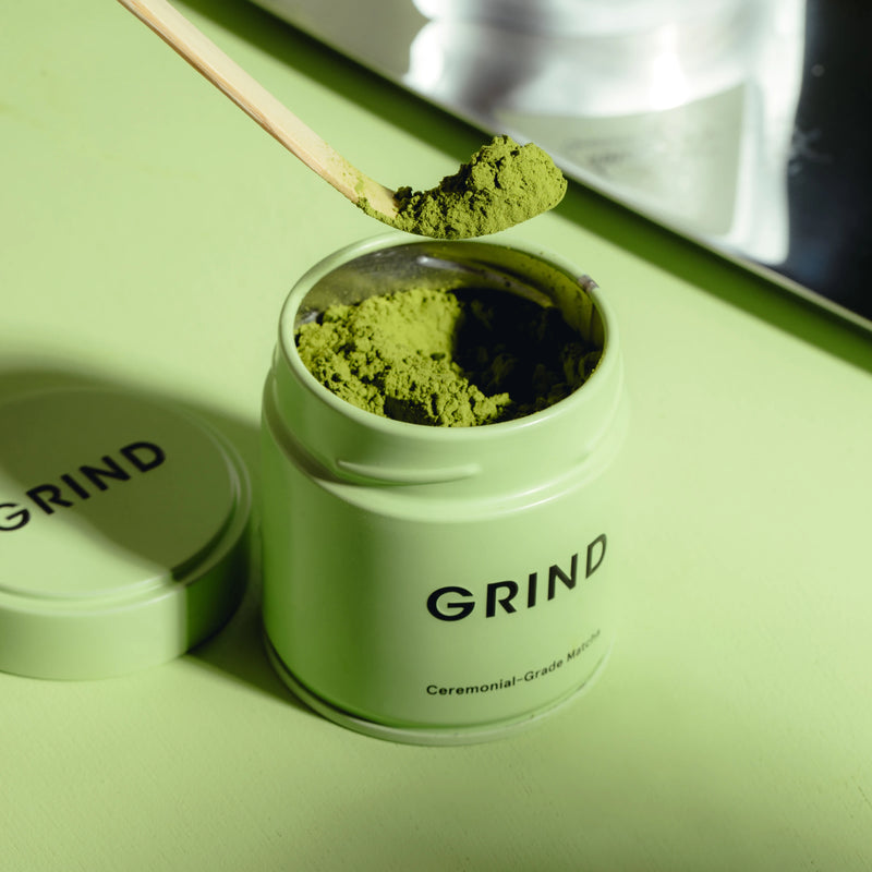 Grind Matcha Tin & 60g Matcha Powder image