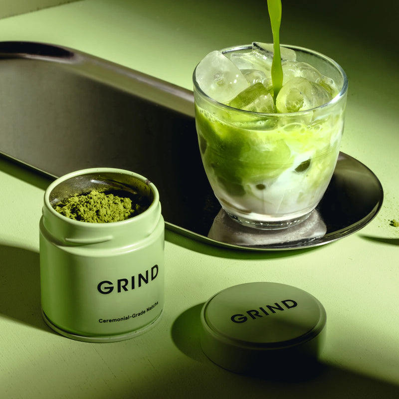 Grind Matcha Tin & 60g Matcha Powder image