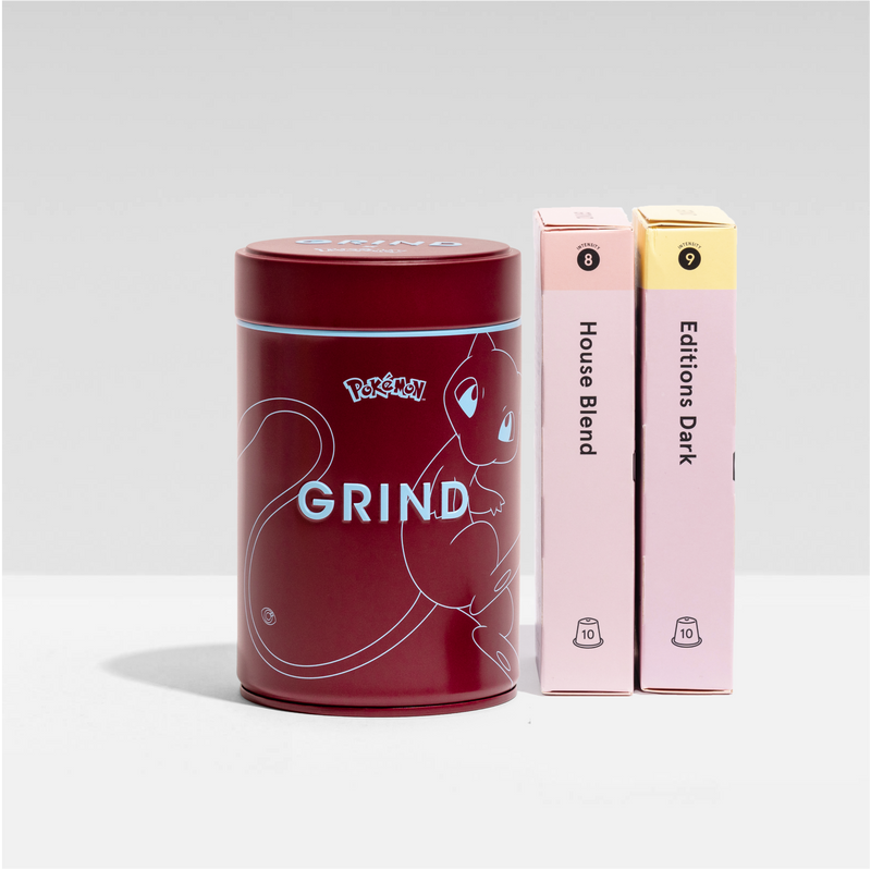 Grind x Pokémon Tin of Compostable Coffee Pods image