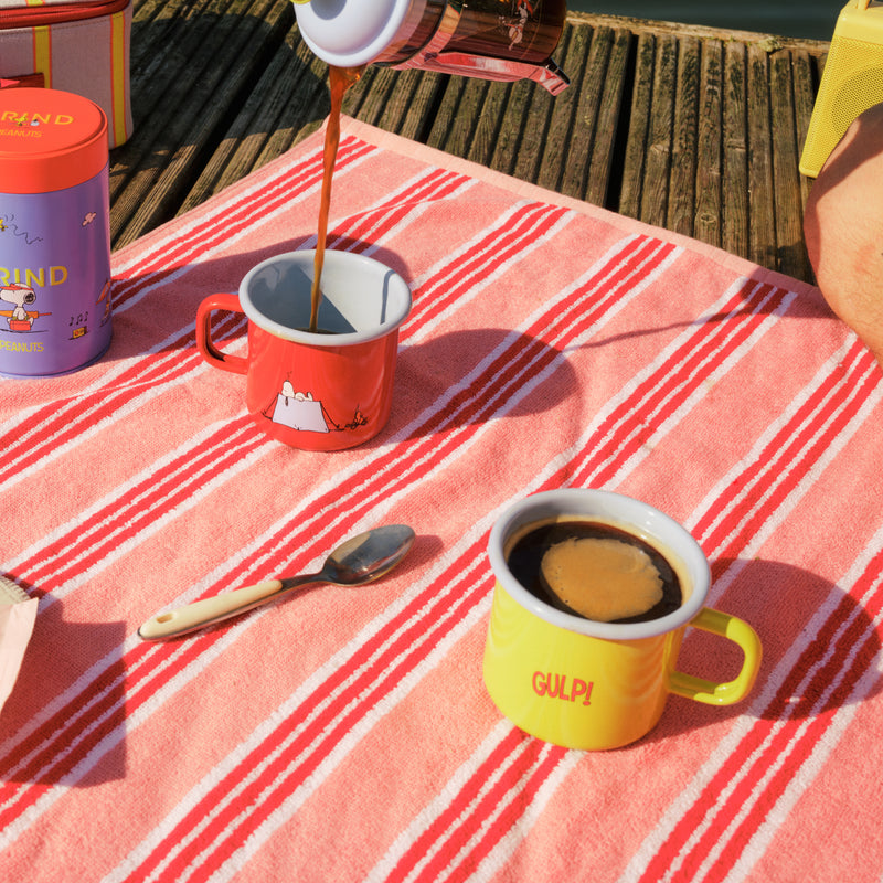 Grind x Peanuts Enamel Mug Set image
