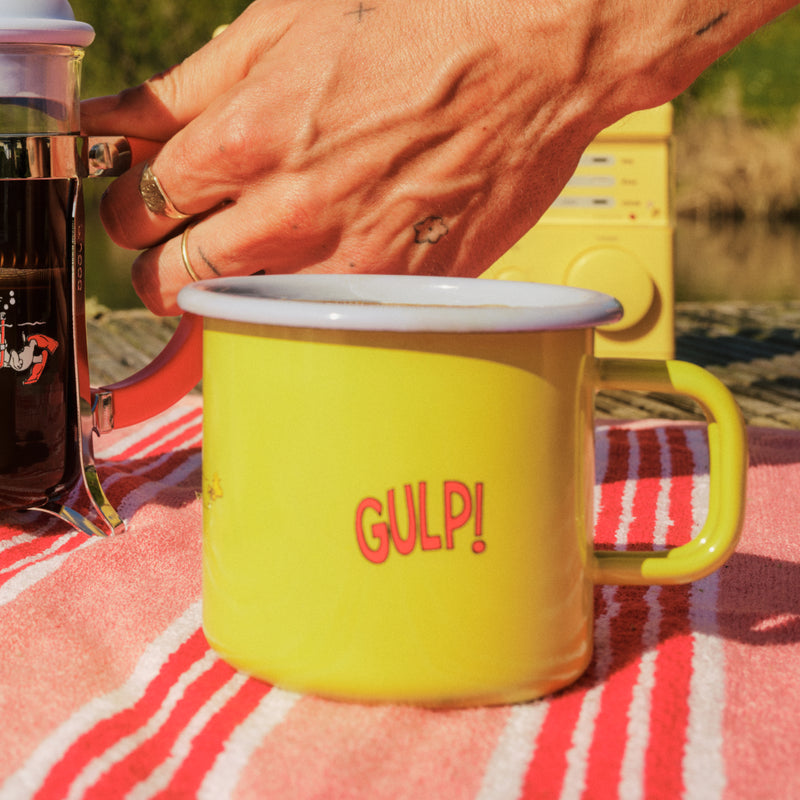 Grind x Peanuts Enamel Mug Set image