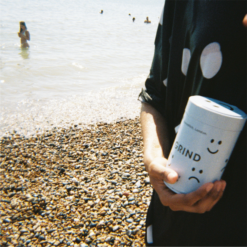 Grind x Lazy Oaf Tin of Compostable Coffee Pods image