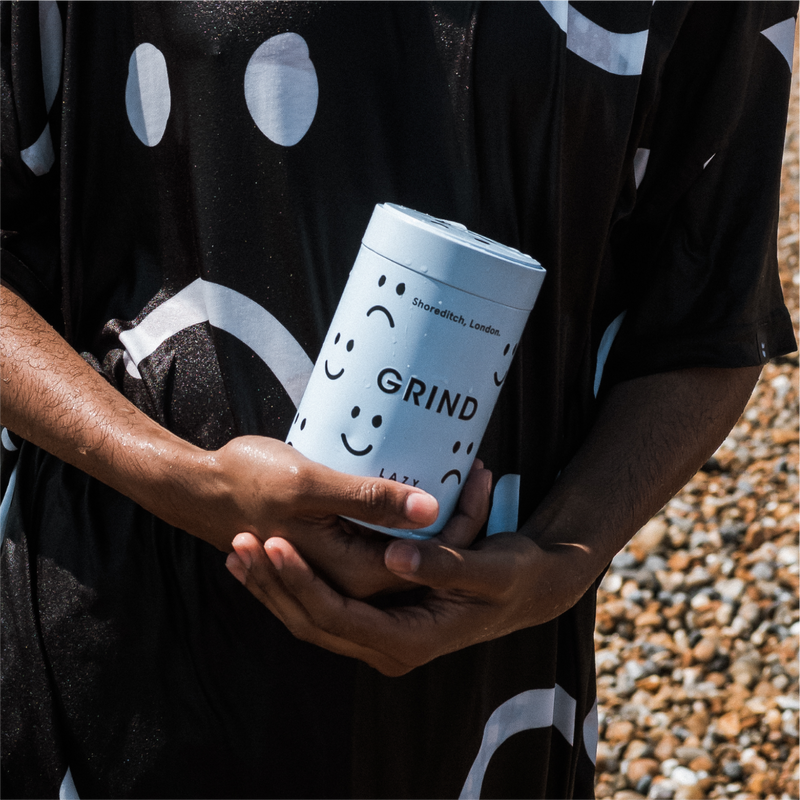 Grind x Lazy Oaf Tin of Compostable Coffee Pods image