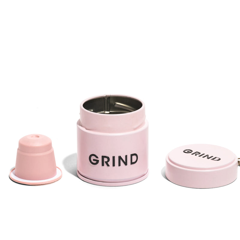 Mini Grind Tin Keyring image