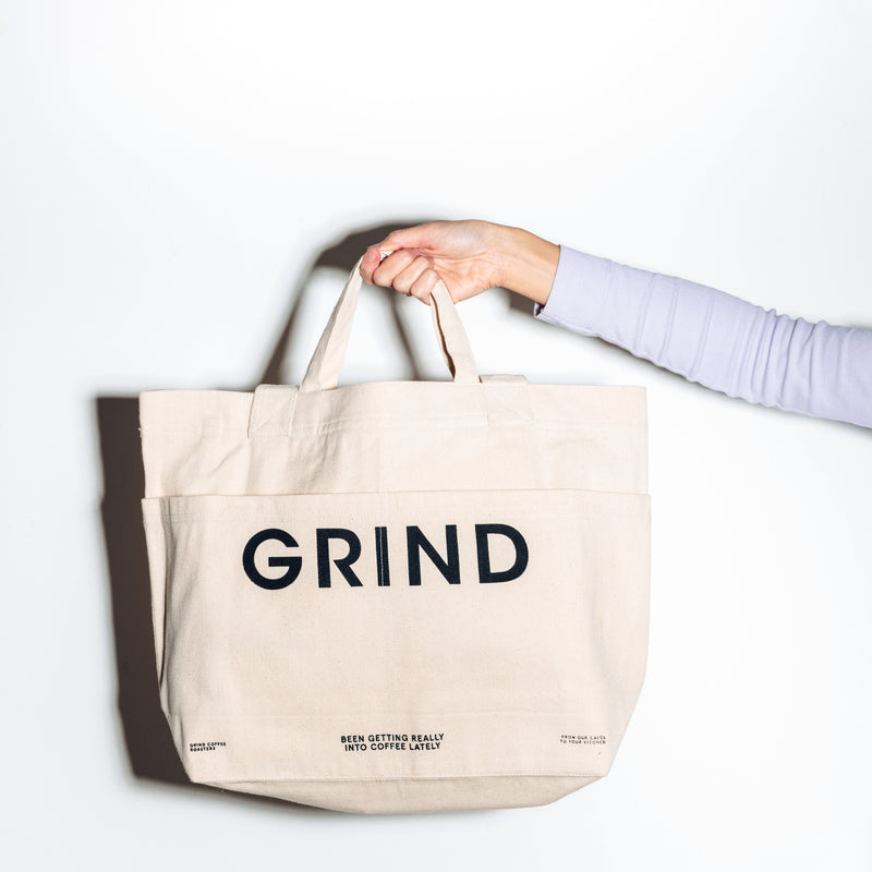 Grind Tote Bag image