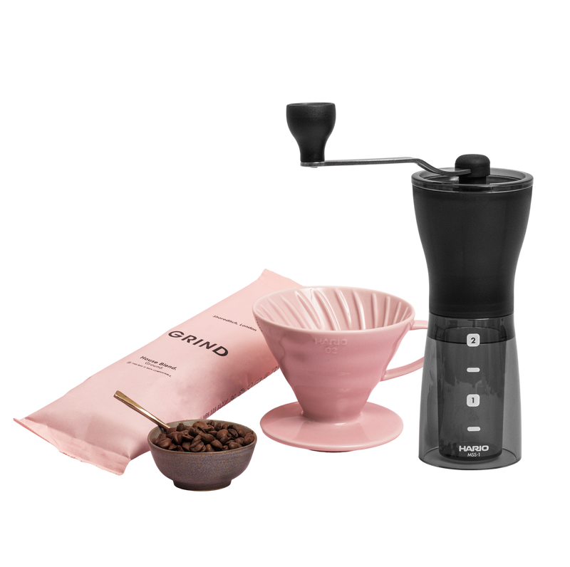 Speciality Coffee Brew Kit with Hario V60 & Hand Grinder image