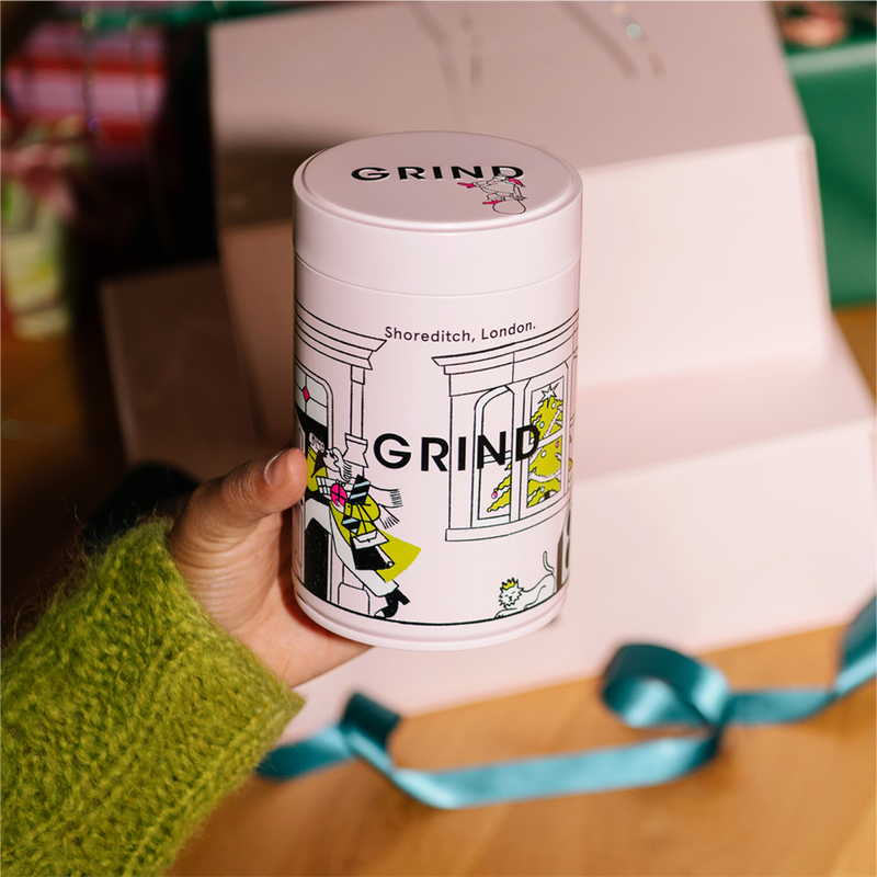 Christmas Tin of Grind Coffee image